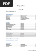 Form 25 Muster Roll Format Guide | PDF