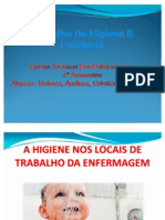 Higiene e prevenção de doenças no ambiente de trabalho da enfermagem