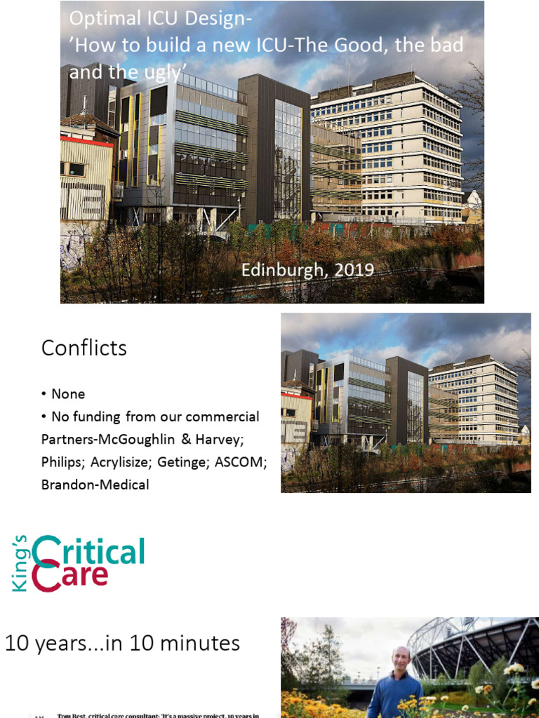 How To Build A New Icu Phil Hopkins | PDF | Intensive Care Unit ...