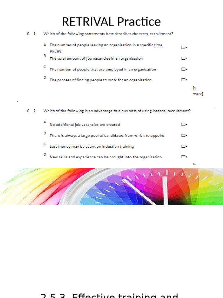 Employee Training and Development Strategies | PDF | Employment ...