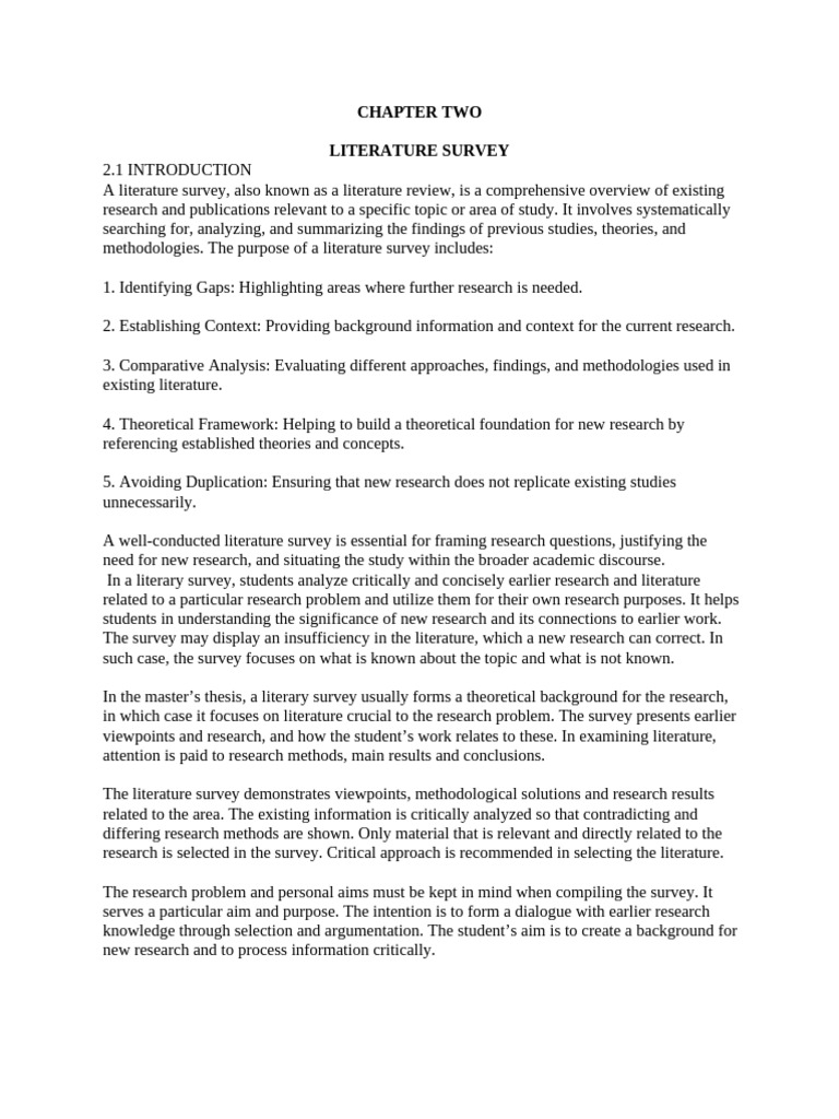 CHAPTER TWO Litrerature Review[1] | PDF