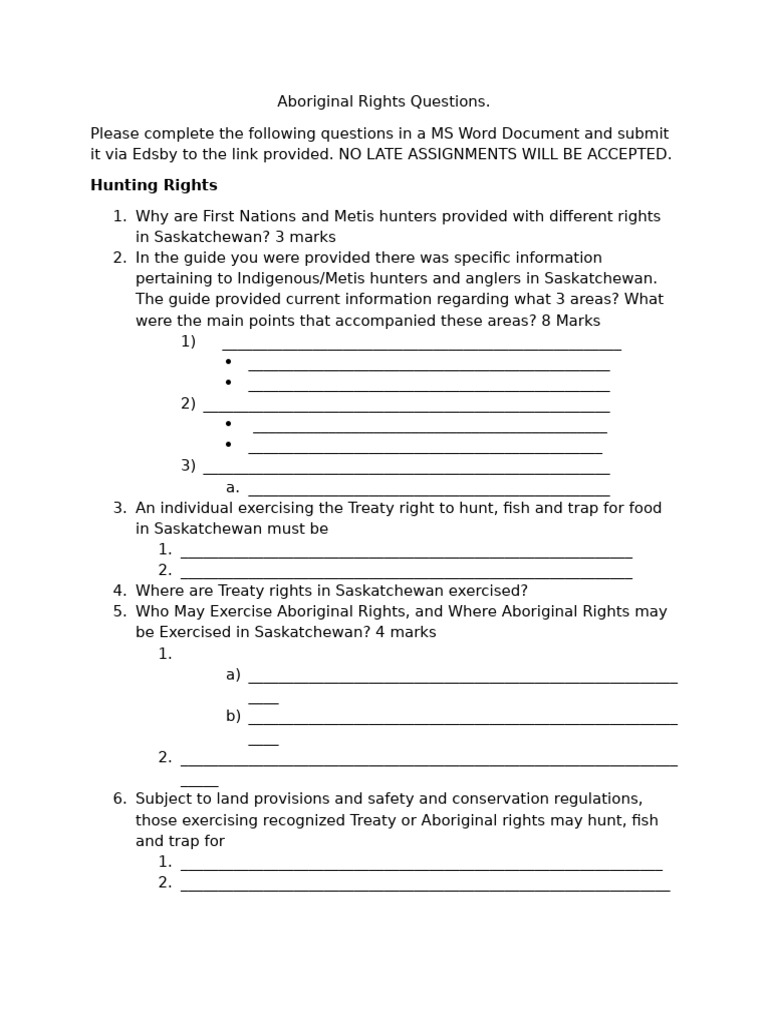 Aboriginal Rights and Hunting Regulations | PDF | Hunting | Métis