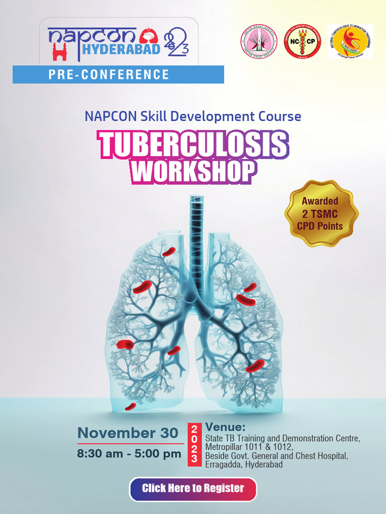 Tuberculosis Workshop Registration 2023 | PDF | Tuberculosis | Infection