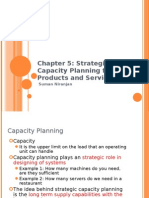 capacity planning for products and services