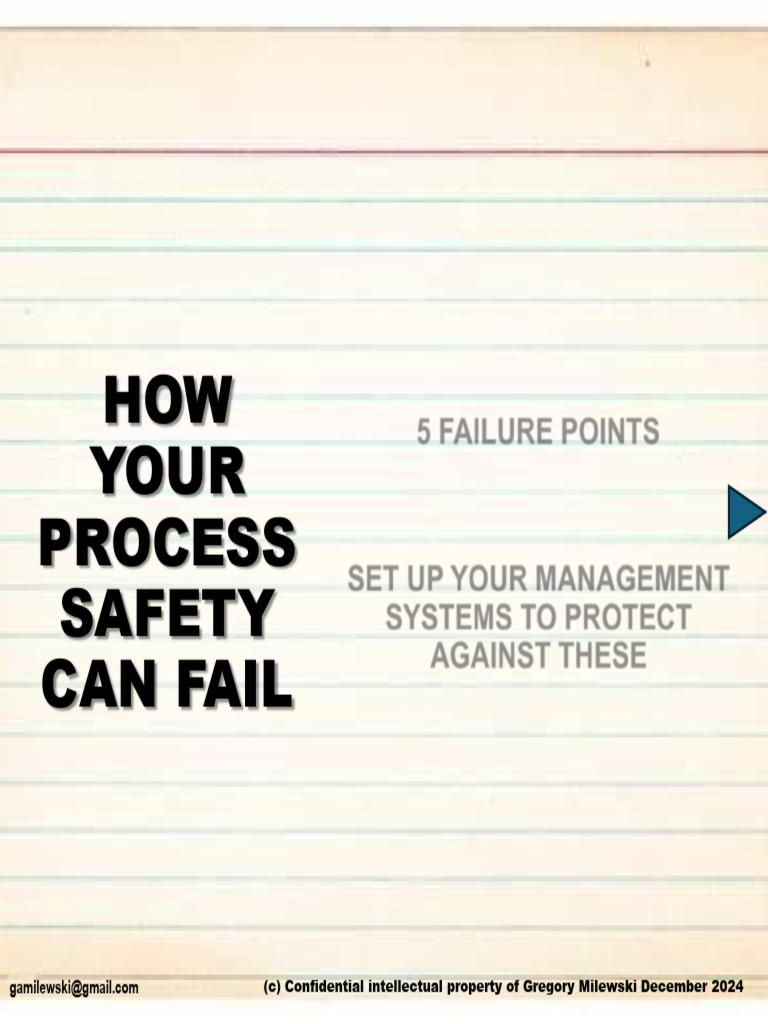 5 Key Failure Points in Process Safety | PDF | Mergers And Acquisitions ...