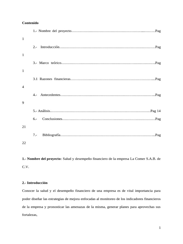 Evidencia 2 | PDF | Contabilidad | Ratio financiero