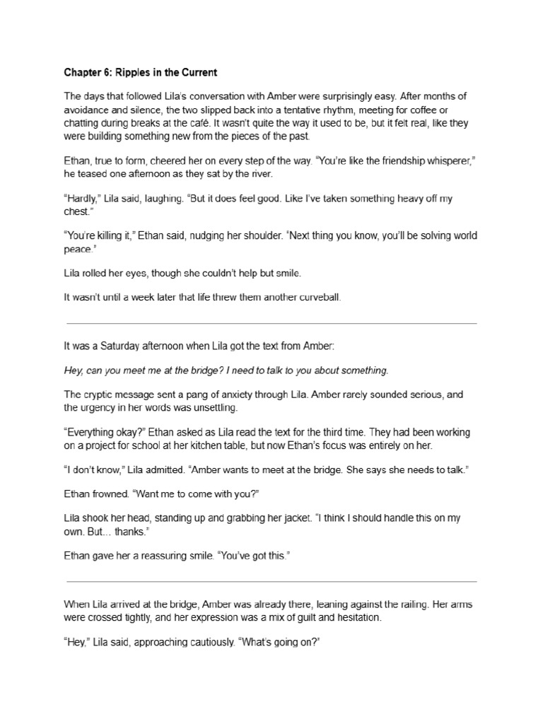 Reading - Chapter 6 Ripples in The Current | PDF