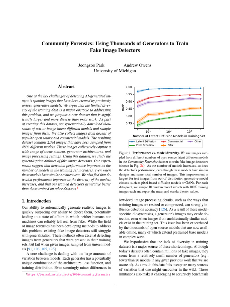 Community Forensics Dataset Overview | PDF | Machine Learning ...