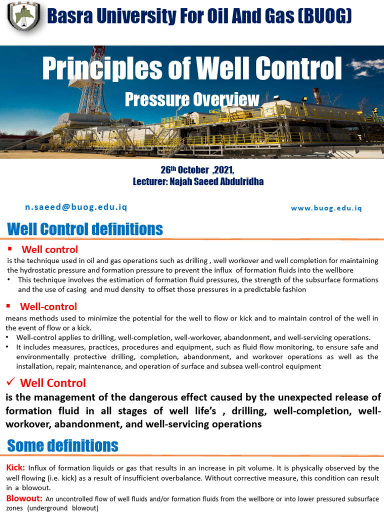 Tertiary Well Control Techniques | PDF | Blowout (Well Drilling) | Pressure