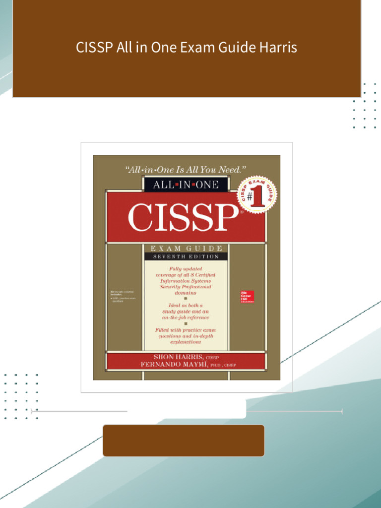 CISSP All in One Exam Guide Harris all chapter instant download | PDF ...