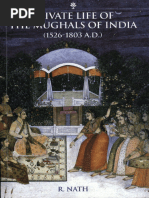 Private life of the Mughals of India | PDF | Harem