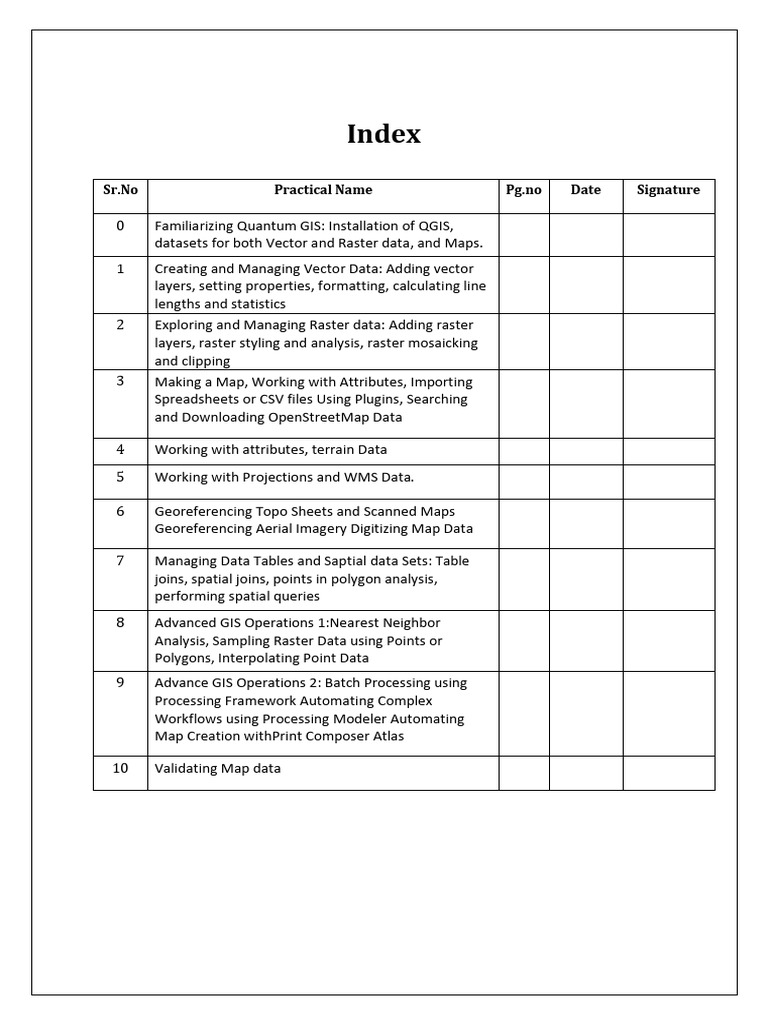 Gispractical Pdf Geographic Information System Microsoft Excel