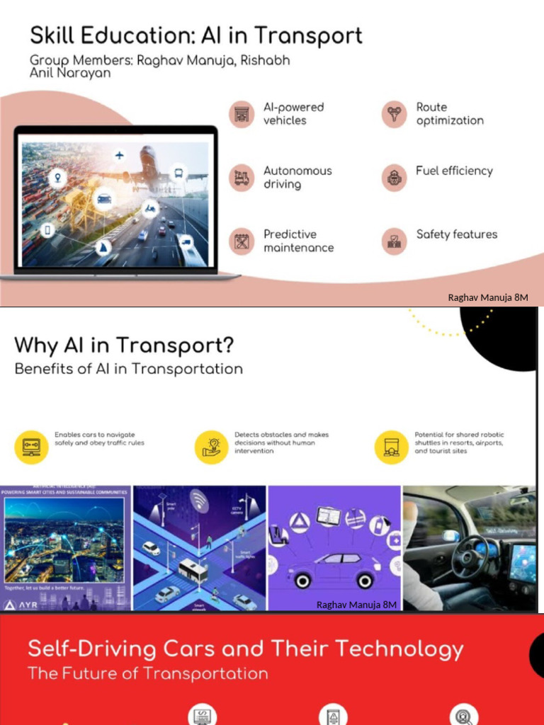 Ai in Transportation | PDF