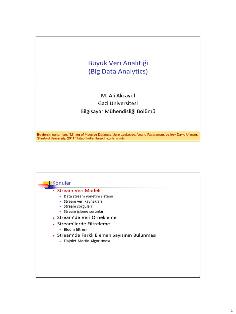 BDA L6DataStreams | PDF