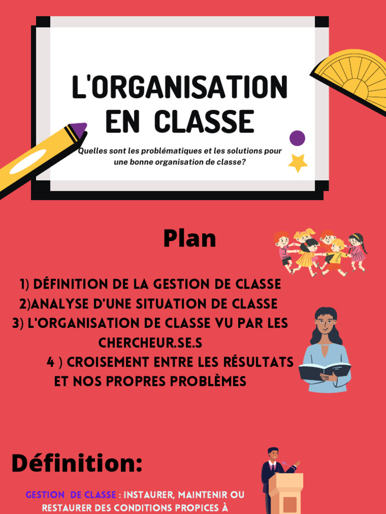 Organisation efficace de la classe | PDF