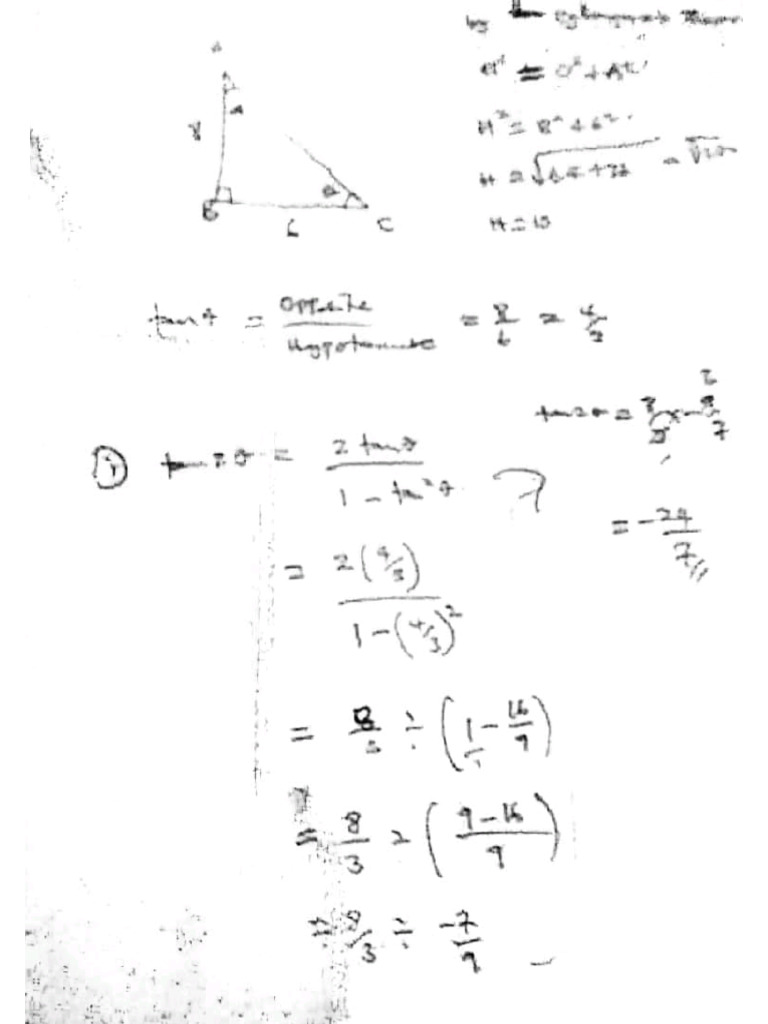 Unit 7 Math1201 | PDF