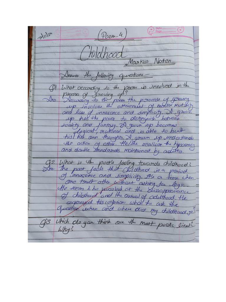 WHAT IS CHILDHOOD PDF visual data 6