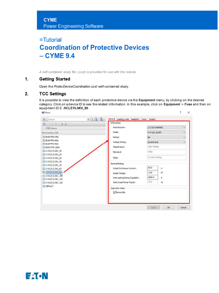 TCC Curve Analysis and Coordination Guide | PDF | Fuse (Electrical ...