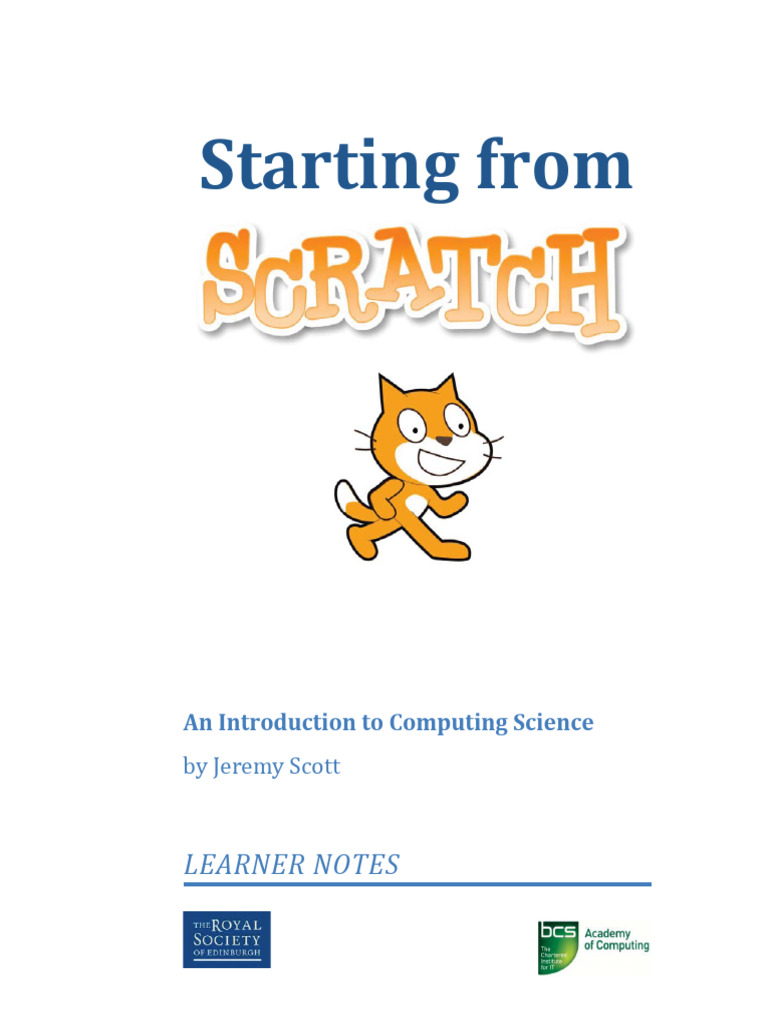 Starting from SCRATCH: An Introduction to Computing Science ...
