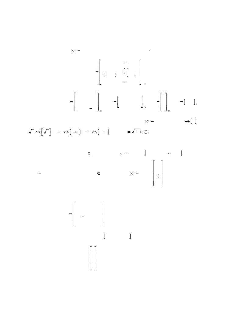 Understanding Matrices And Operations Pdf Matrix Mathematics