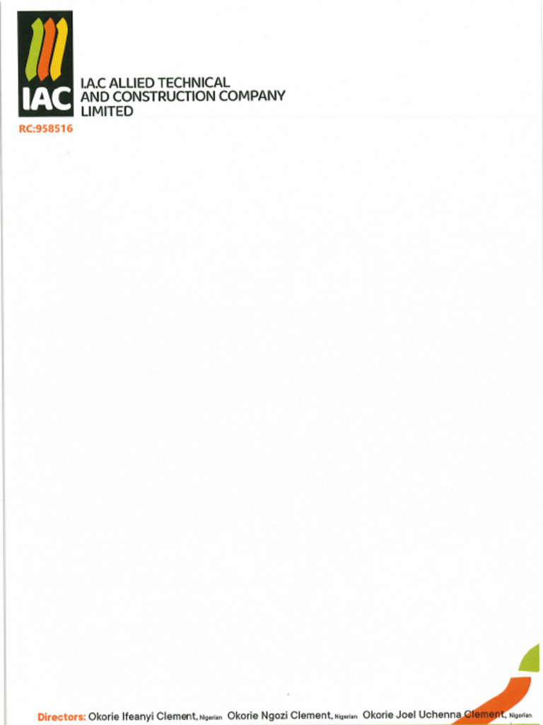 Iac Letter Head | PDF