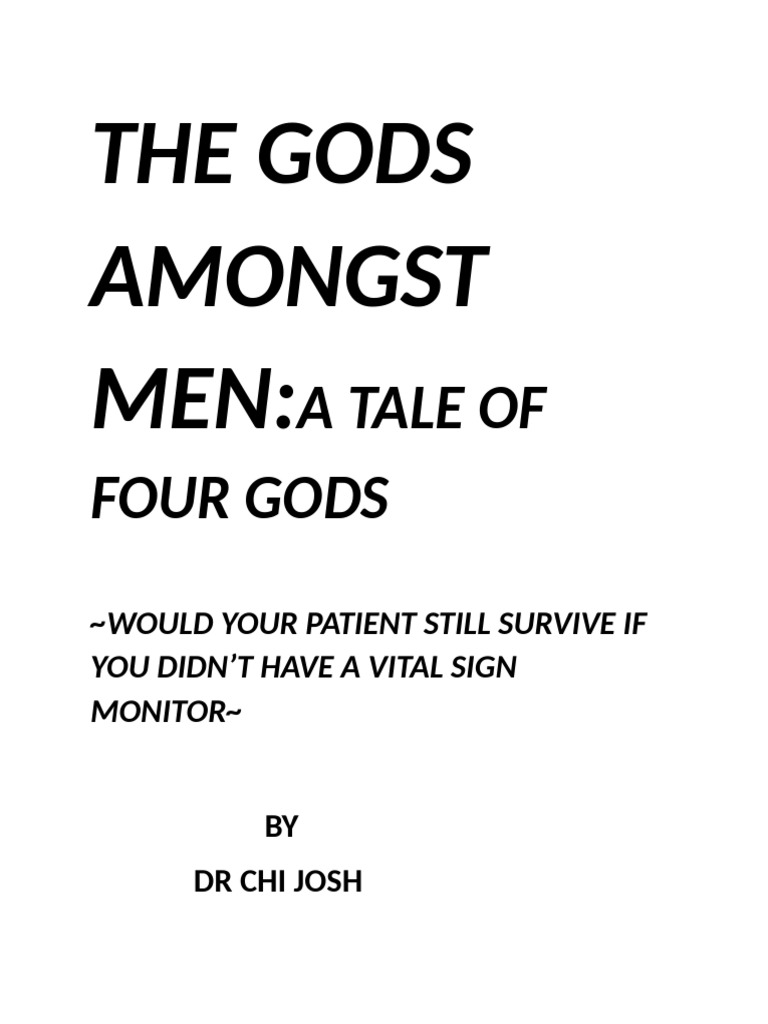 God's Amongst Men | PDF | Surgery | Cardiopulmonary Resuscitation
