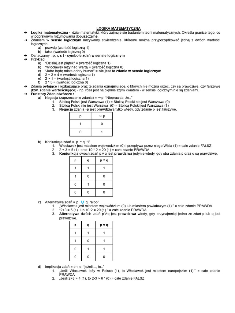 Matematyka | PDF