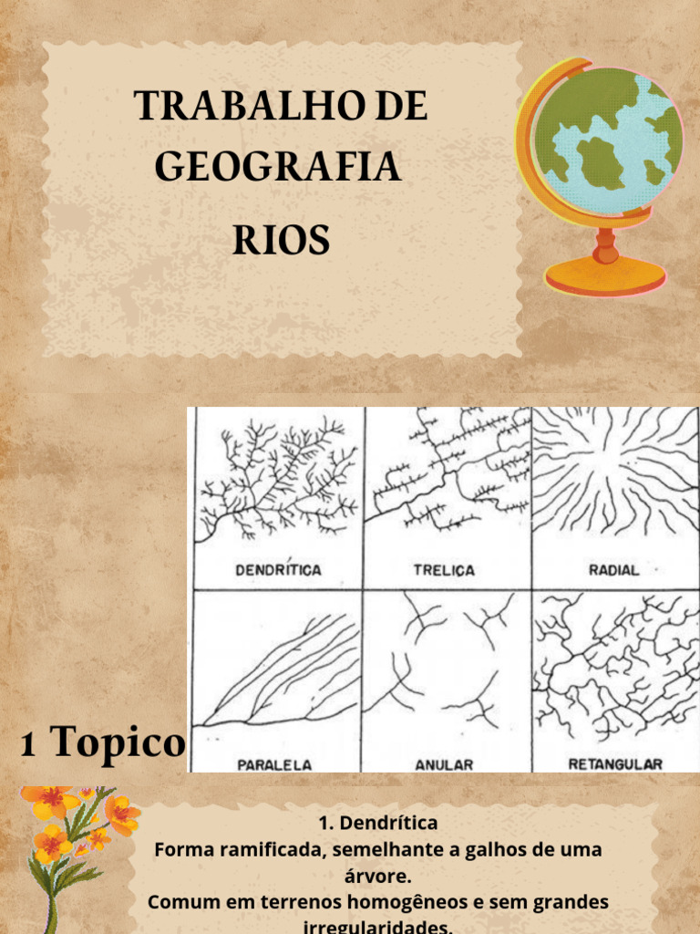 Trabalho de Geografia | PDF | Rio | Geleira