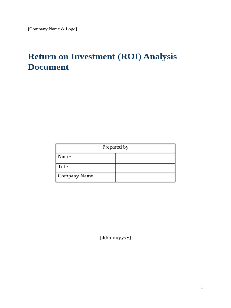 ROI from ISO 27001 Certification | PDF | Return On Investment | Risk