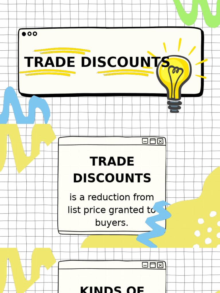 Understanding Trade Discounts Explained | PDF | List Price | Prices