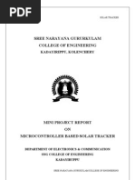 Download Full Report on Solar-Tracker by Abhilash Reddy SN81135567 doc pdf