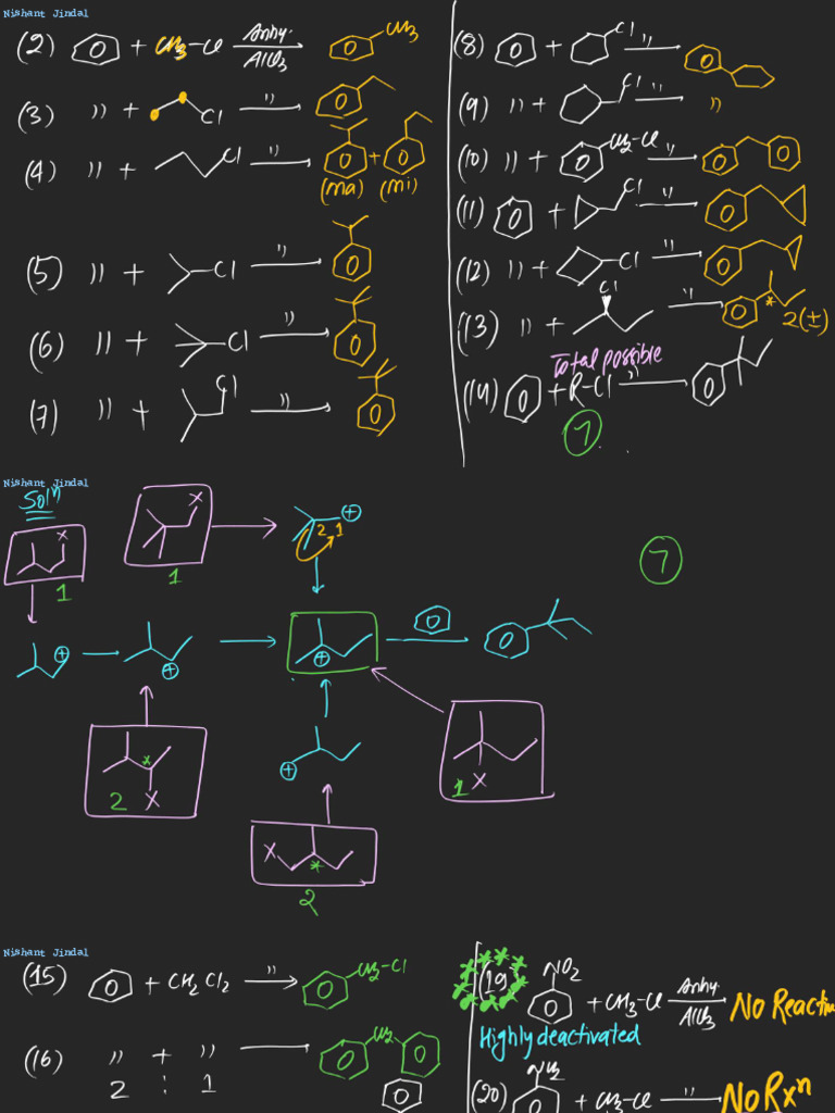 Aromatic Compound - L-04 (Class Notes) NJ - 247 | PDF