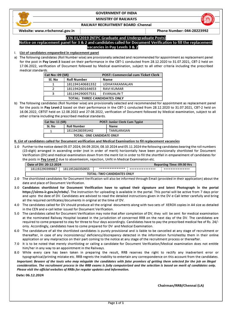 Notice board level and 2 06 12 24 pdf