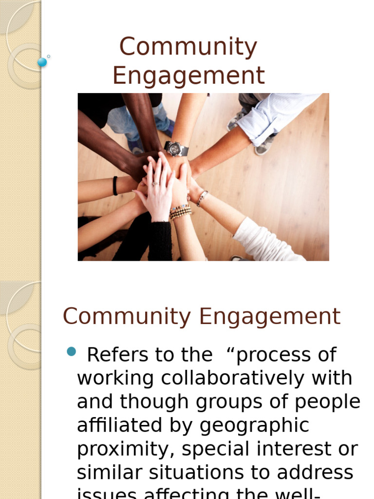 Community Engagement and Development Guide | PDF