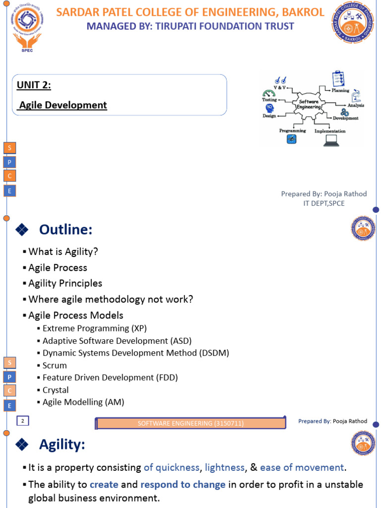 SE_UNIT 2.pptx | PDF | Scrum (Software Development) | Agile Software ...