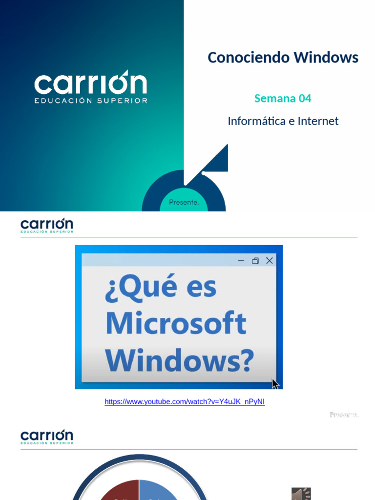Introducción a Windows y sus funciones | PDF | Microsoft Windows ...