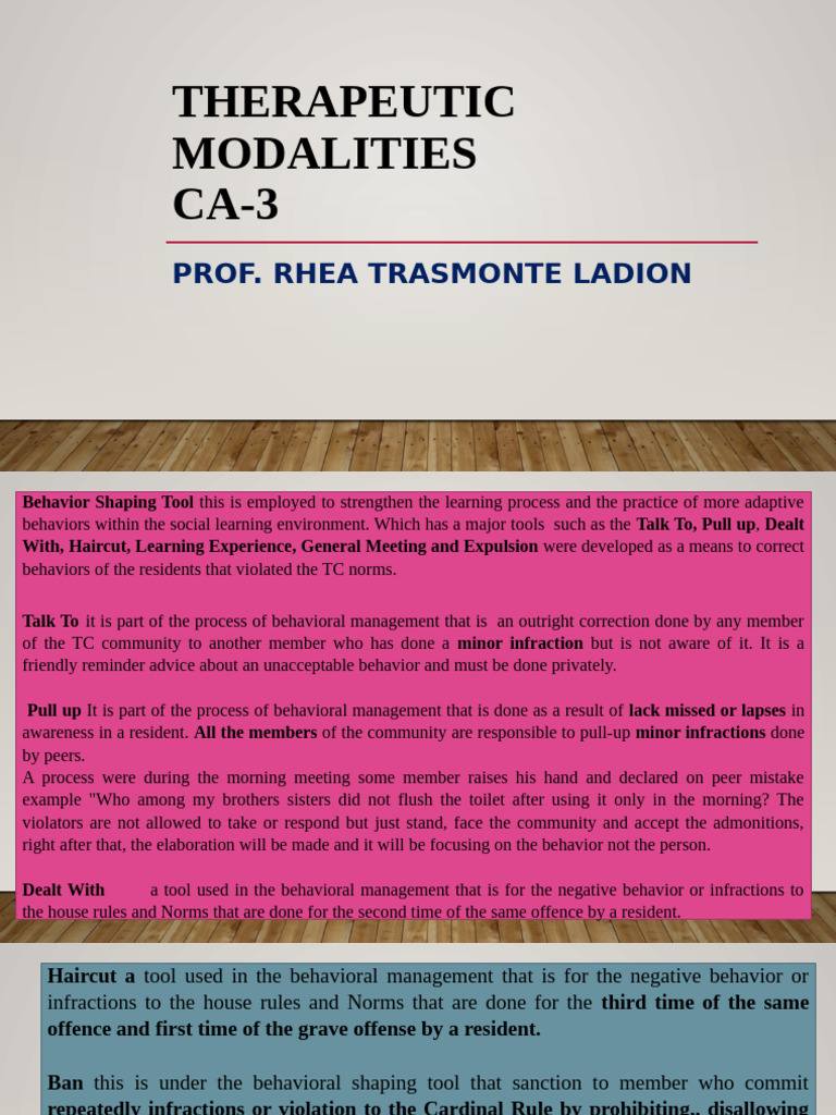 Therapeutic Modalities in Restorative Justice | PDF | Restorative ...