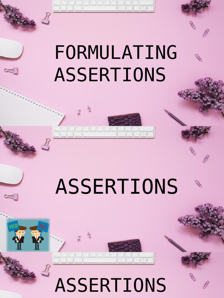 Understanding Assertion Types | PDF | Empathy | Psychology