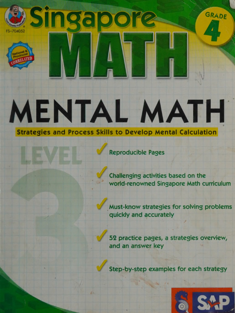 Grade 4 Mental Math Strategies | PDF | Mathematics | Arithmetic