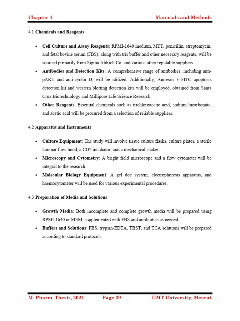 4_Method and material | PDF | Western Blot | Organic Synthesis