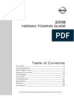 2008 Nissan Towing Guide