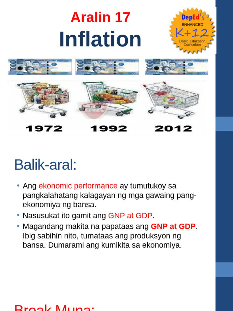 Aralin 17 Inflation | PDF