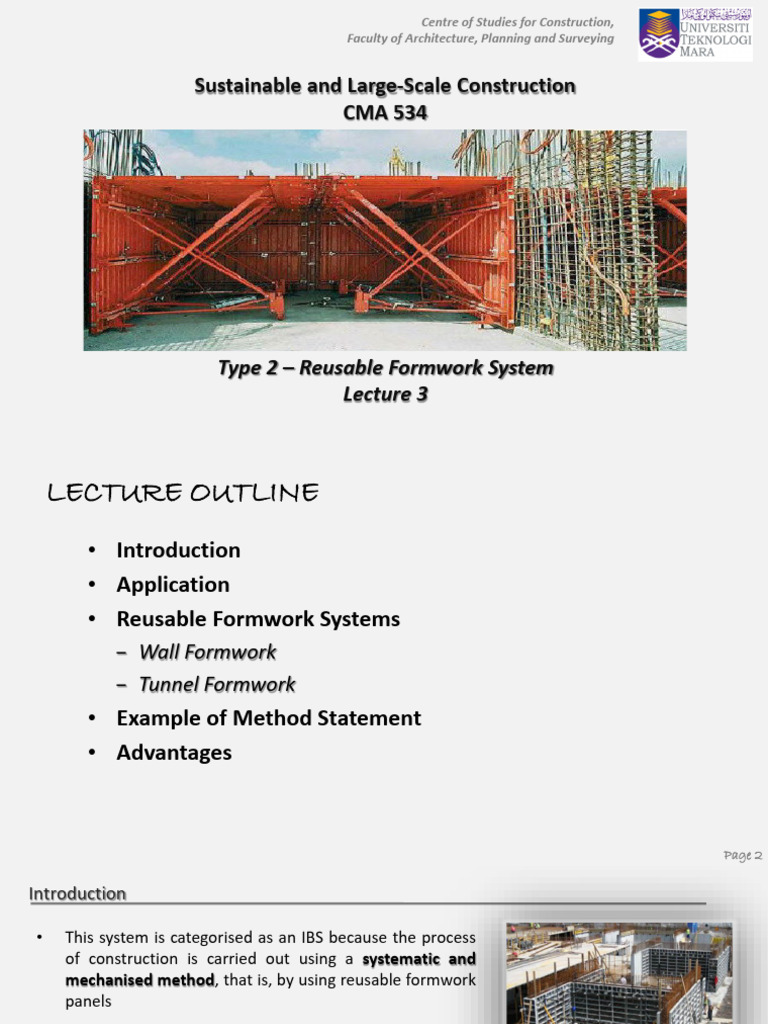 Reusable Formwork Systems Overview | PDF | Building Materials ...