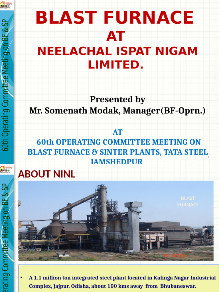 60th Operating Comitte Presentation | PDF | Blast Furnace | Coke (Fuel)