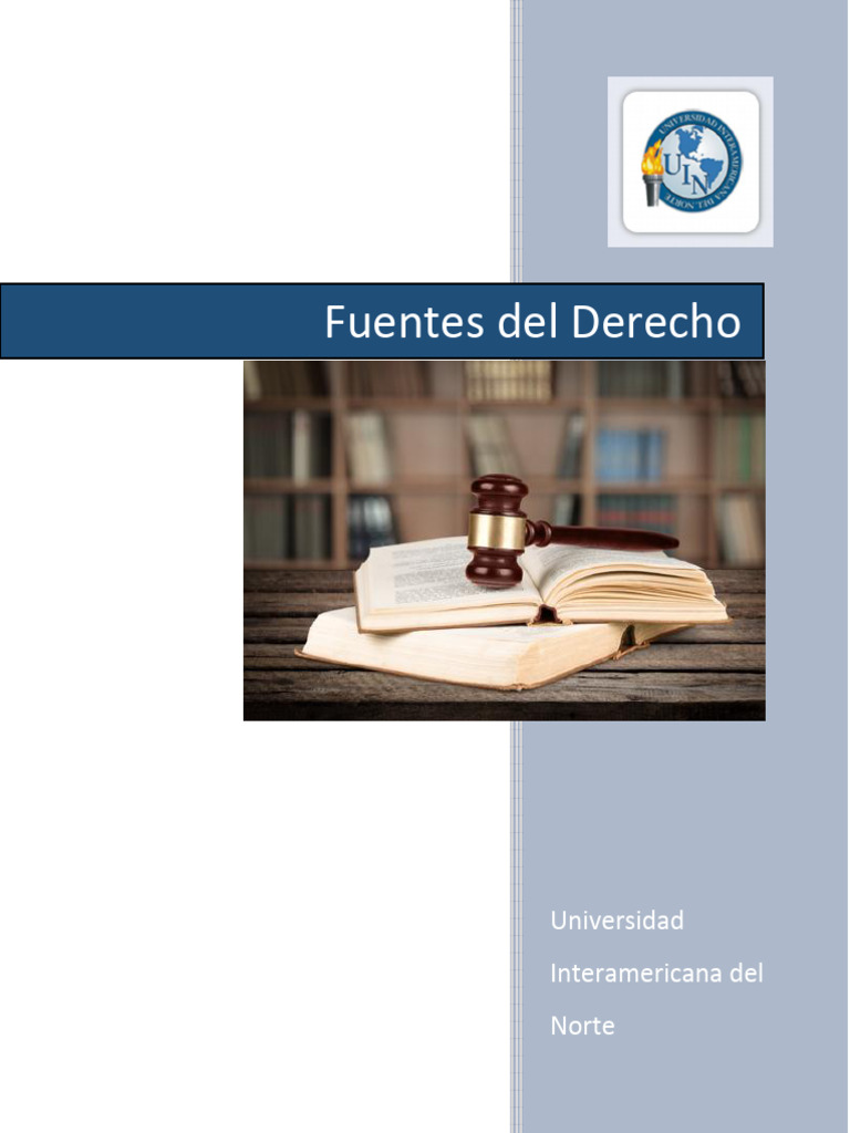 Fuentes del Derecho en España | PDF | Fuentes del derecho | Caso de ley