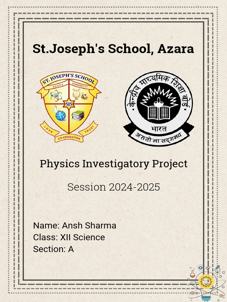 Physics Investigatory Project | PDF | Electrical Resistance And ...
