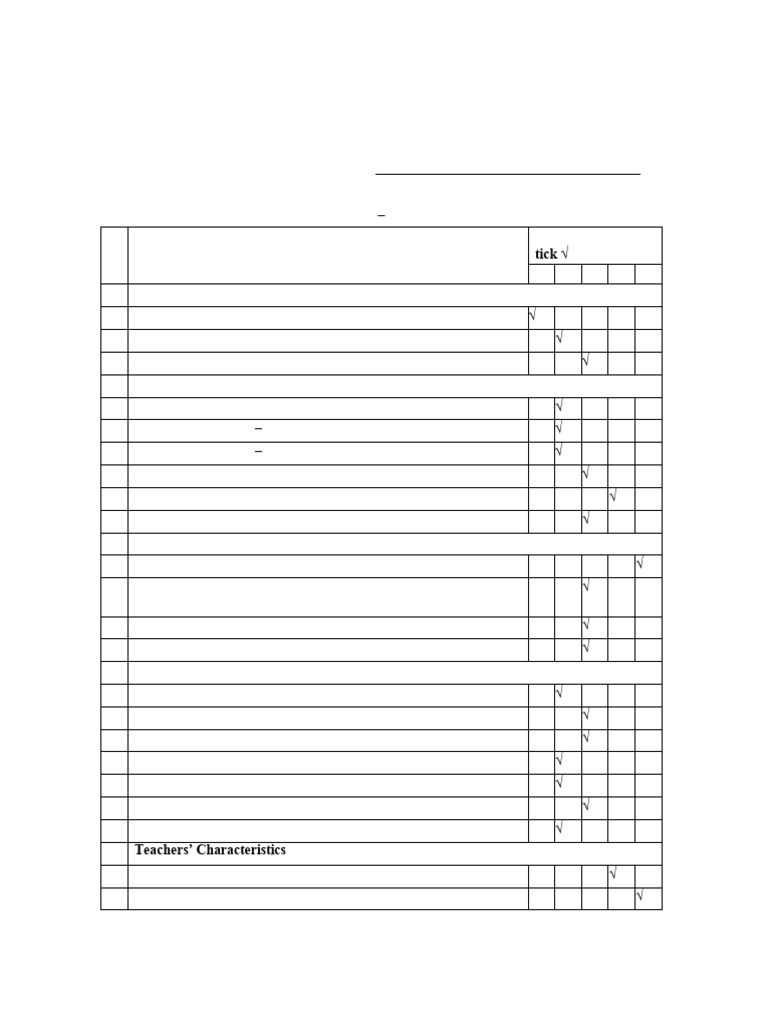 Course Exit Survey Proforma Template | PDF | Learning | Classroom