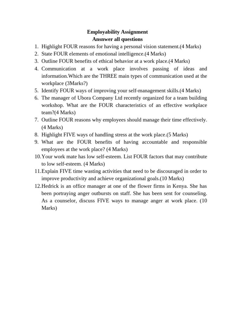 Key Employability Skills and Strategies | PDF