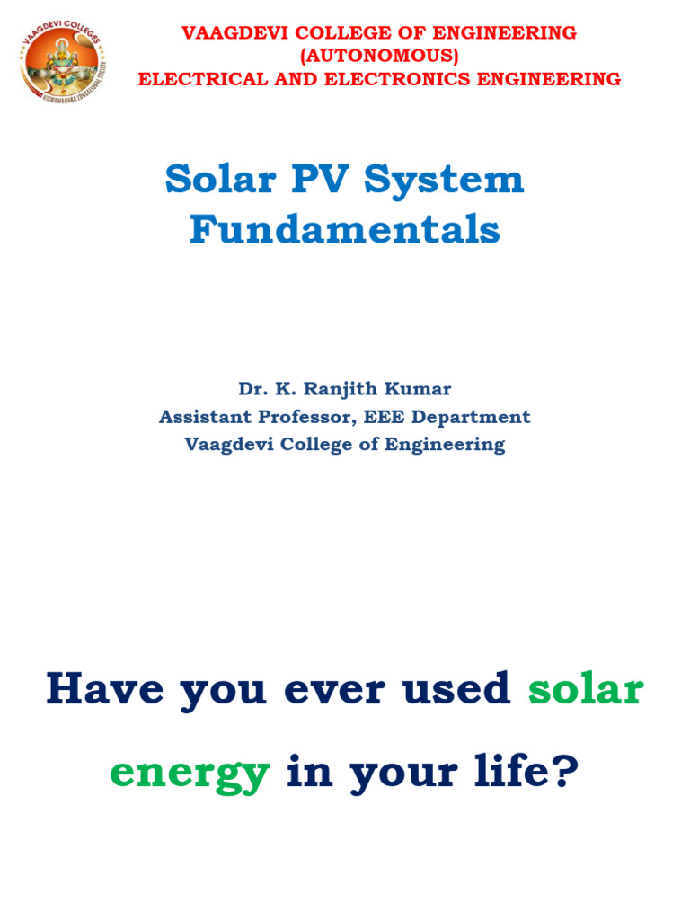 SSEG Test Report on Solar PV Systems | PDF | Solar Panel | Photovoltaics