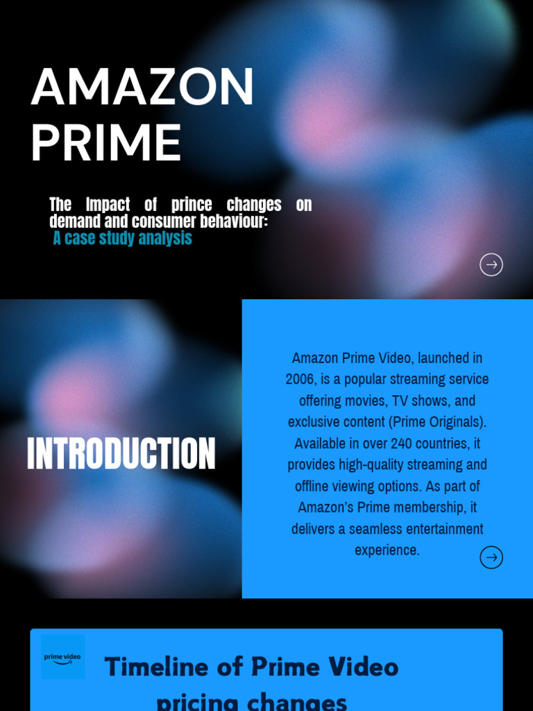 Amazon Prime Price Changes Impact | PDF